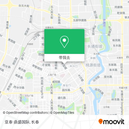 亚泰·鼎盛国际地图