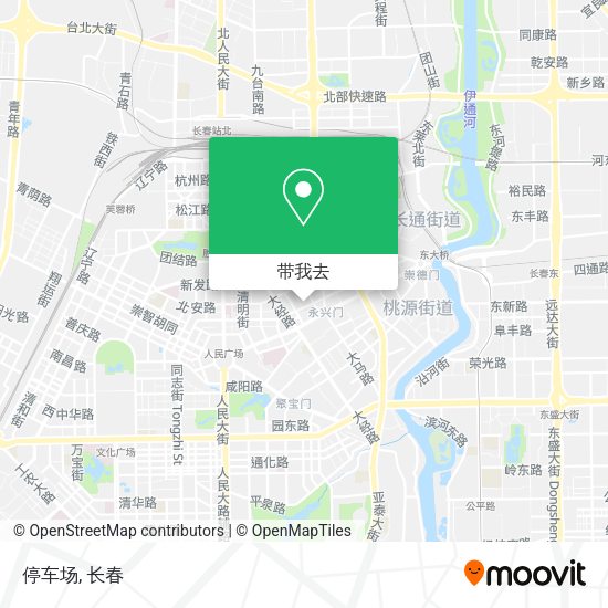停车场地图