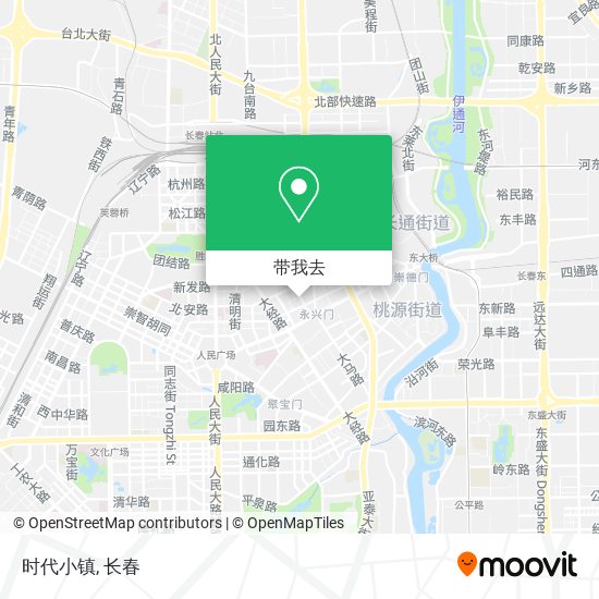 时代小镇地图