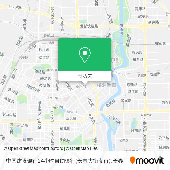 中国建设银行24小时自助银行(长春大街支行)地图
