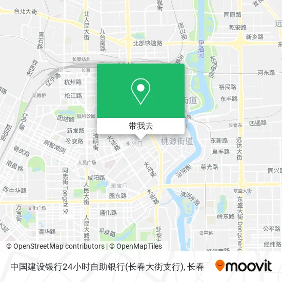 中国建设银行24小时自助银行(长春大街支行)地图