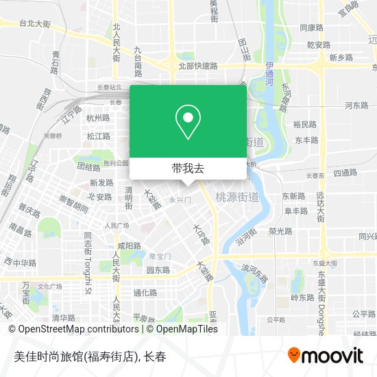 美佳时尚旅馆(福寿街店)地图