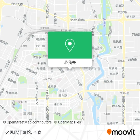 火凤凰汗蒸馆地图