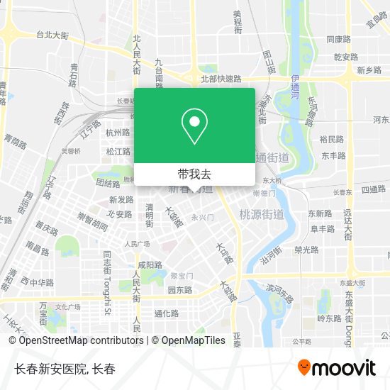 长春新安医院地图