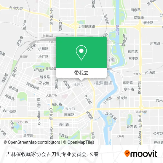 吉林省收藏家协会古刀剑专业委员会地图
