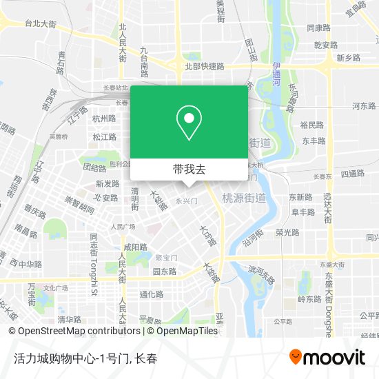 活力城购物中心-1号门地图