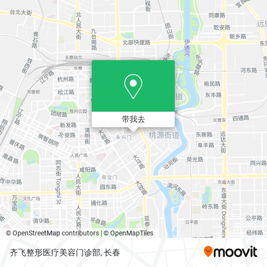 齐飞整形医疗美容门诊部地图