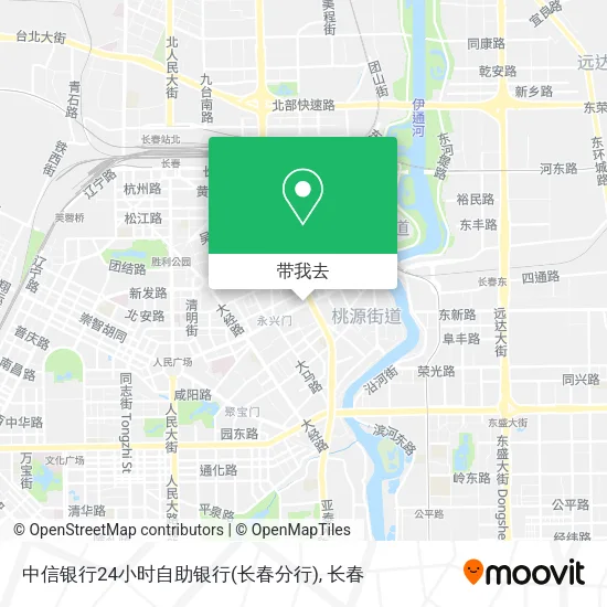 中信银行24小时自助银行(长春分行)地图