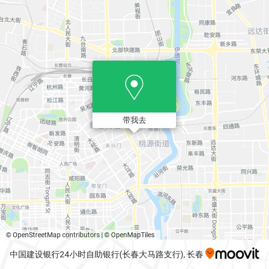 中国建设银行24小时自助银行(长春大马路支行)地图