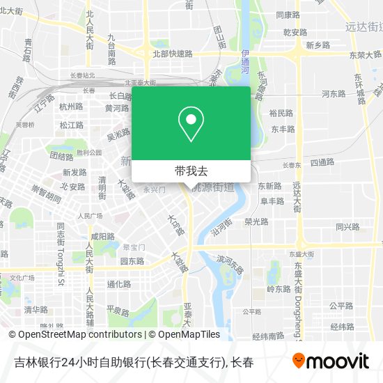 吉林银行24小时自助银行(长春交通支行)地图