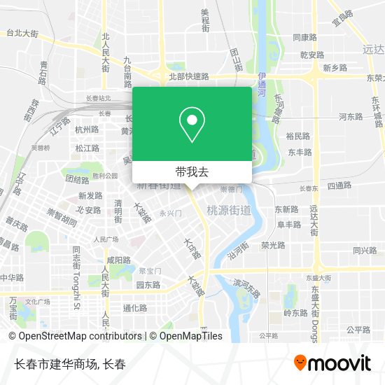 长春市建华商场地图