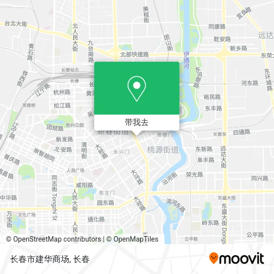 长春市建华商场地图