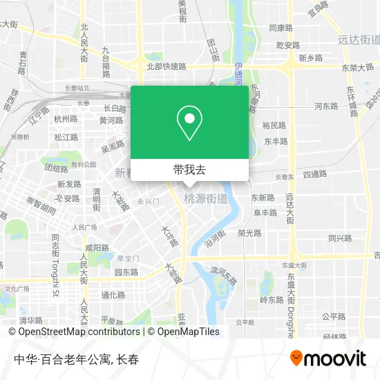 中华·百合老年公寓地图