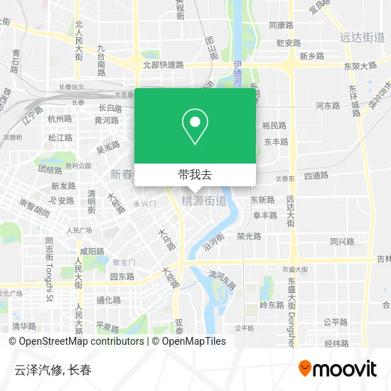 云泽汽修地图