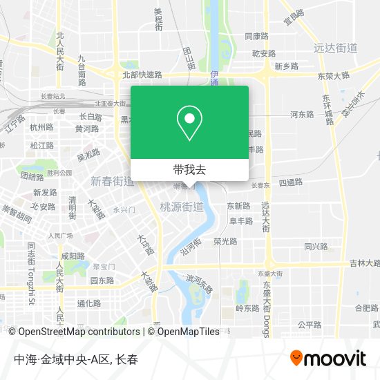 中海·金域中央-A区地图
