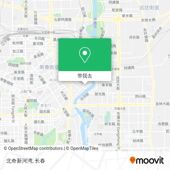 北奇新河湾地图