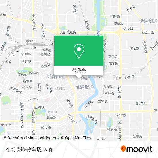今朝装饰-停车场地图