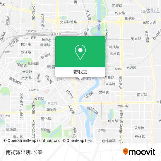 南街派出所地图