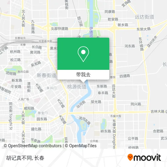 胡记真不同地图