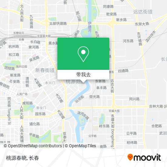 桃源春晓地图