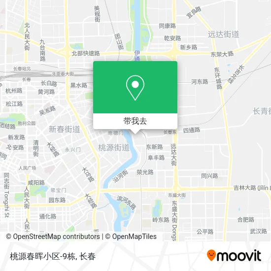 桃源春晖小区-9栋地图