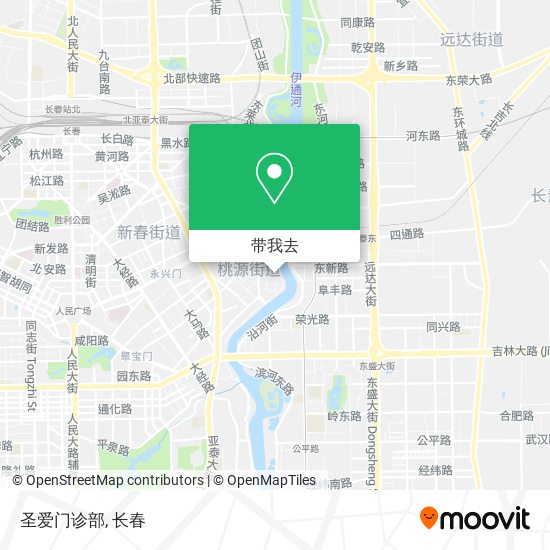圣爱门诊部地图