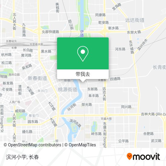滨河小学地图