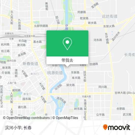 滨河小学地图