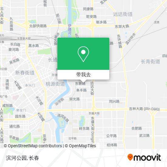 滨河公园地图