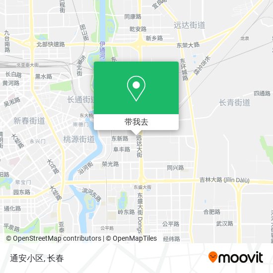通安小区地图