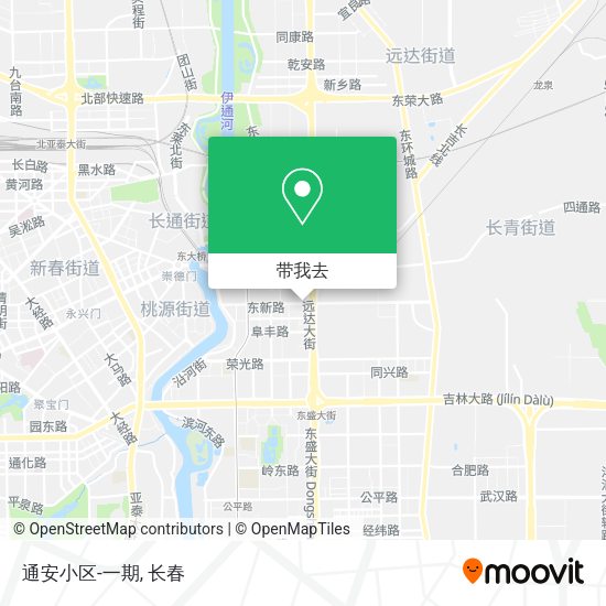 通安小区-一期地图