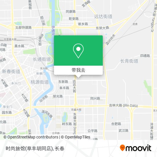 时尚旅馆(阜丰胡同店)地图
