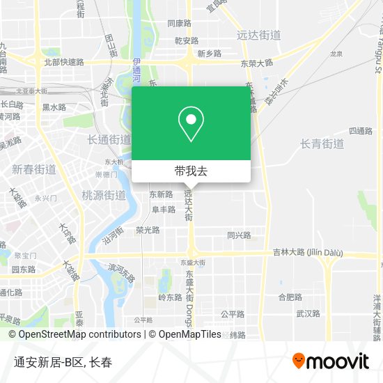 通安新居-B区地图