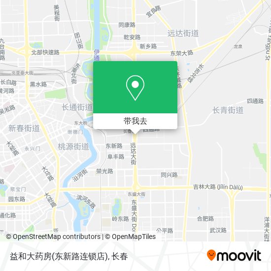 益和大药房(东新路连锁店)地图