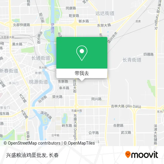 兴盛粮油鸡蛋批发地图