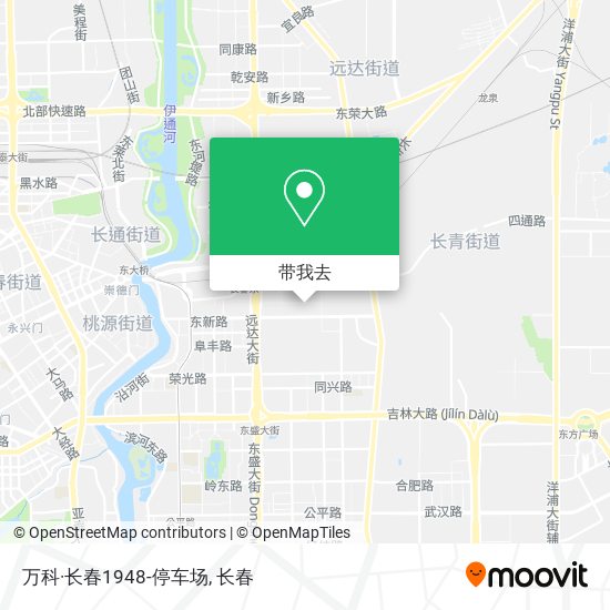 万科·长春1948-停车场地图