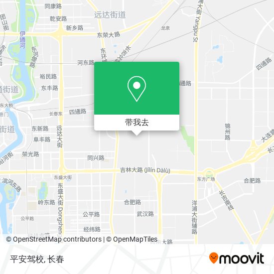平安驾校地图