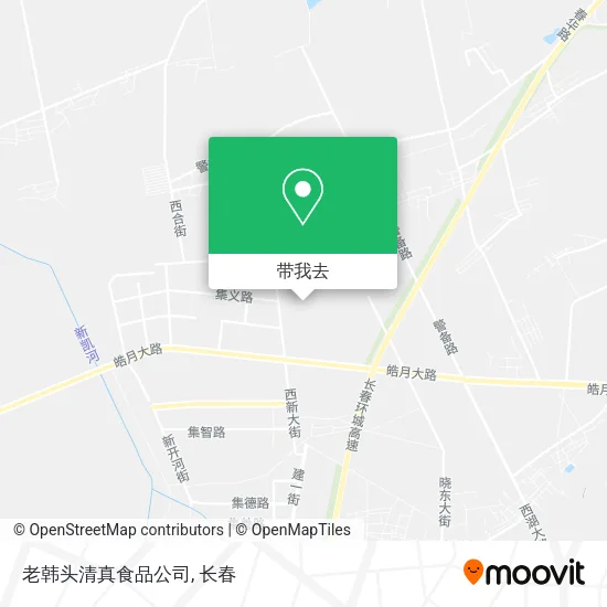 老韩头清真食品公司地图
