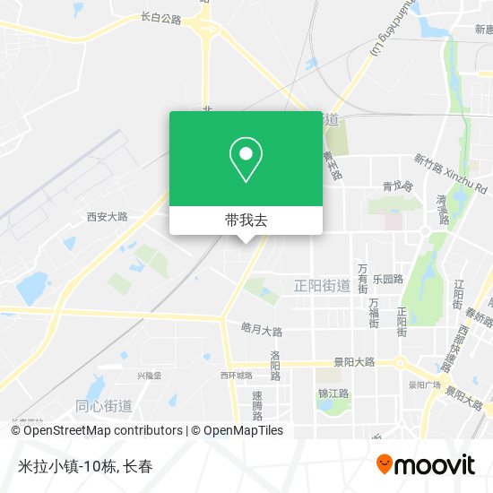 米拉小镇-10栋地图