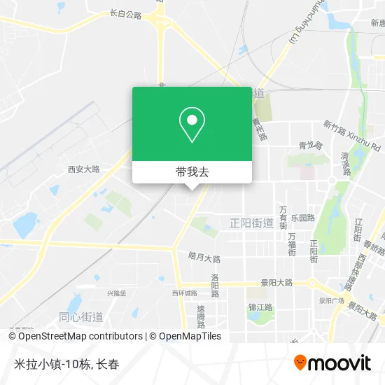 米拉小镇-10栋地图