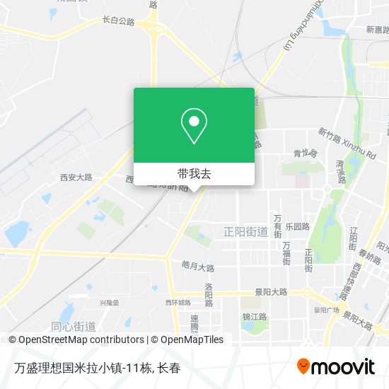 万盛理想国米拉小镇-11栋地图