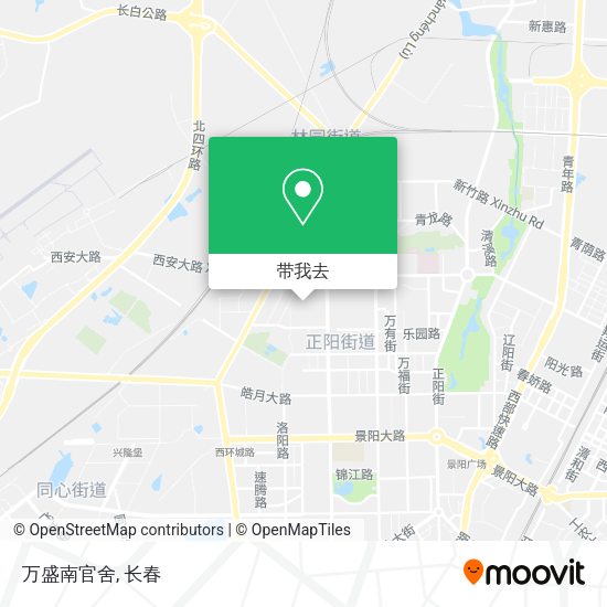 万盛南官舍地图