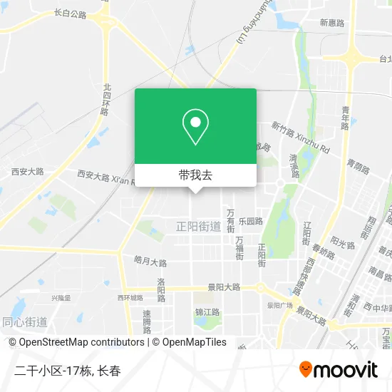 二干小区-17栋地图