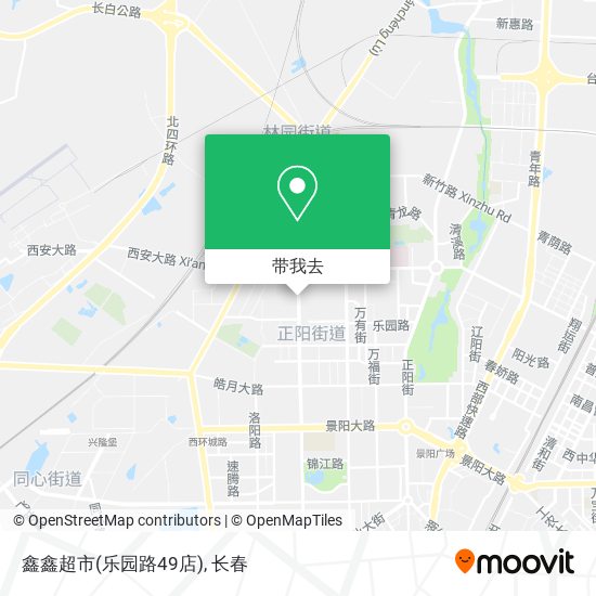 鑫鑫超市(乐园路49店)地图