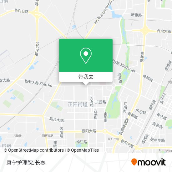 康宁护理院地图