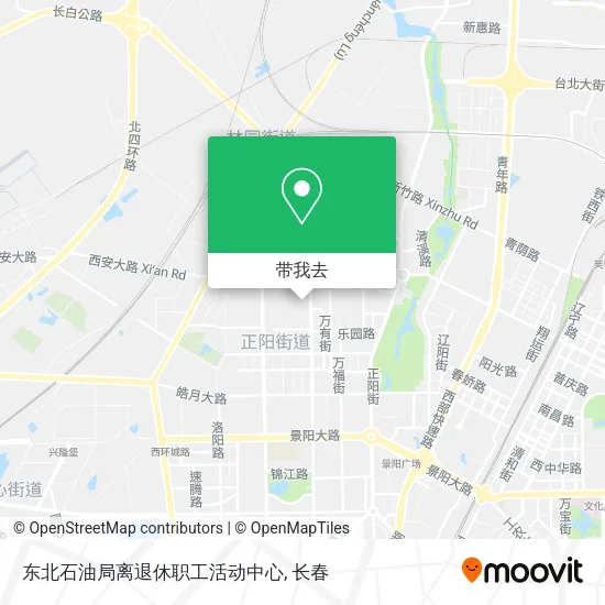 东北石油局离退休职工活动中心地图