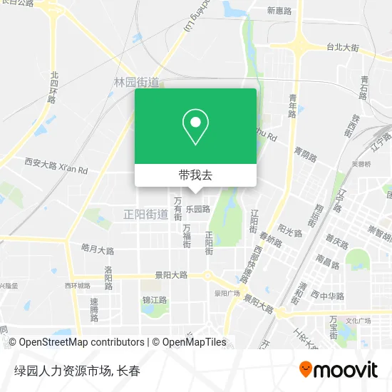 绿园人力资源市场地图
