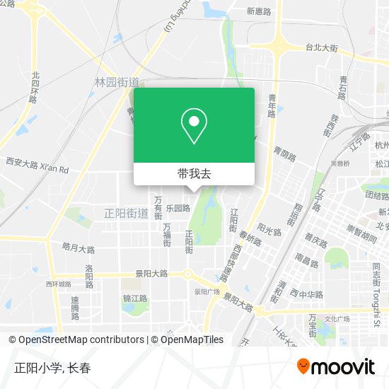 正阳小学地图