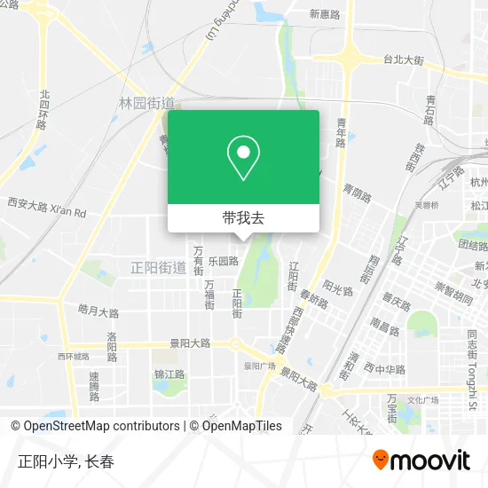 正阳小学地图