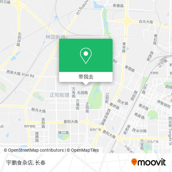 宇鹏食杂店地图